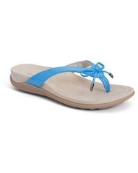 Strive - Island Ii Bow Water Resistant Thong Slide Sandal - Lyst