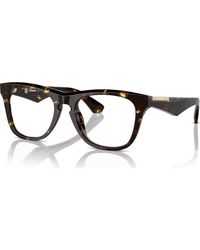 Burberry - 53Mm Square Optical Glasses - Lyst
