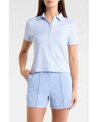 G/FORE - Mix Stripe Short Sleeve Golf Polo - Lyst