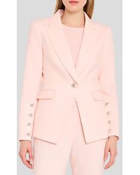 Tahari - One-Button Blazer - Lyst