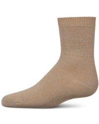 Memoi - Kid's Basic Soft Rayon Crew Socks - Lyst