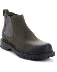 Givenchy - Formal Casual Lugged Leather Chelsea Boot - Lyst
