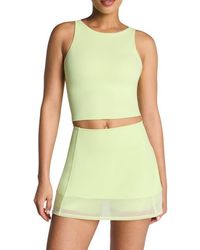 Spanx - High Neck Crop Tank - Lyst