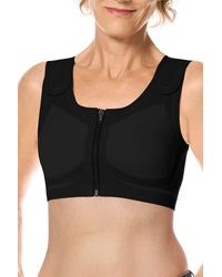 Amoena - Lymph Flow Wire-Free Front Closure Bra - Lyst