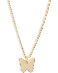 BP. - Butterfly Pendant Necklace - Lyst