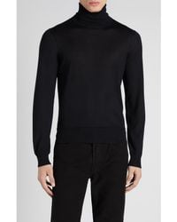 Tom Ford - Fine Gauge Cashmere & Silk Turtleneck Sweater - Lyst