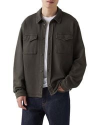 Levi's - Bayview Soft Worker Cotton Knit Overshirt - Lyst