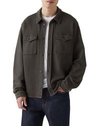 Levi's - Bayview Soft Worker Cotton Knit Overshirt - Lyst