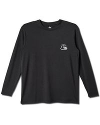 Quiksilver - Dna Logo Surf Long Sleeve Rashguard - Lyst