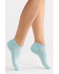 Zella - 3-Pack Tab Ankle Socks - Lyst