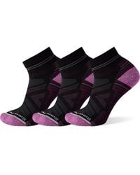 Smartwool - Hike Light 3-Pack Cushion Ankle Socks - Lyst
