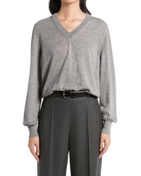 The Row - Stockwell V-neck Cashmere Sweater - Lyst
