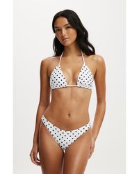 Cotton On - String Triangle Bikini Top - Lyst