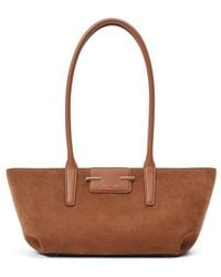 Rag & Bone - Realm Suede Satchel - Lyst