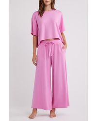 Open Edit - Comfy Jersey Pajamas - Lyst