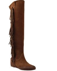 Zigi - Brooklynne Knee High Wedge Boot - Lyst