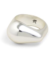 Madewell - Droplet Signet Band Ring - Lyst