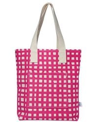 DANCE HAPPY - Grid Carry All Tote Bag - Lyst