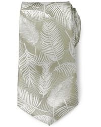 Cufflinks Inc. - Palm Leaf Print Silk Blend Tie - Lyst