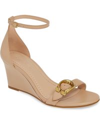 coach wedge sandals price