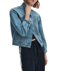 Rag & Bone - Marie Denim Trucker Jacket - Lyst