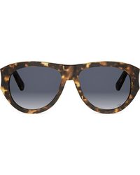 Dior - Glow A1I 55Mm Gradient Pilot Sunglasses - Lyst