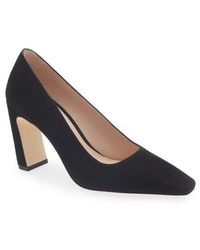 Stuart Weitzman - Stassi Croc Embossed Leather Pump - Lyst