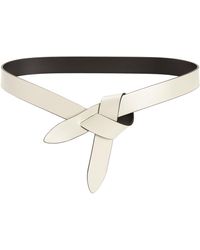 Isabel Marant - Lecce Knotted Reversible Leather Belt - Lyst