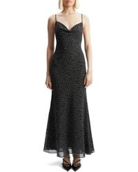 Bardot - Monroe Cowl Neck Maxi Dress - Lyst