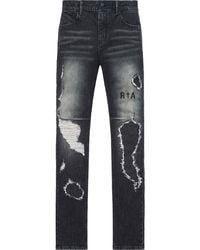 RTA - Clayton Ripped Skinny Jeans - Lyst