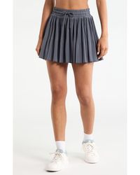 Zella - Pleated Drawstring Skirt - Lyst