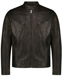 Lucky Brand - Bonneville Washed Leather Jacket - Lyst