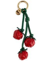 Madewell - Woven Tomato Leather Bag Charm - Lyst