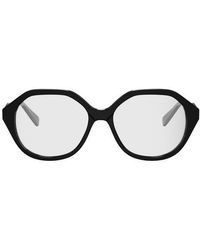 Celine - 54Mm Geometric Eyeglasses - Lyst