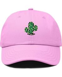 Alix - Cactus Embroidered Low Crown Cap - Lyst