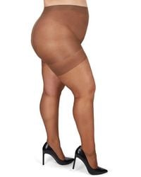 Memoi - 2-Pack Curvy Silky Sheer Tights - Lyst