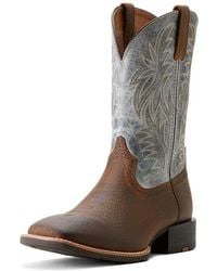 Ariat - Sport Wide Square Toe Cowboy Boot - Lyst