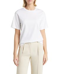 Nordstrom - Relaxed Fit Pima Cotton Crewneck T-shirt - Lyst