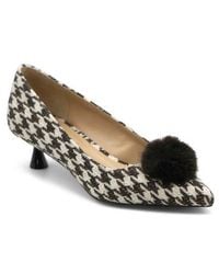 Charles David - Amon Pointed Toe Kitten Heel Pump - Lyst