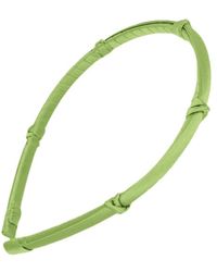 L. Erickson - Five-knot Silk Charmeuse Headband - Lyst