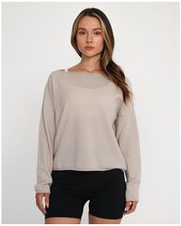 Rebody Active - Romy Off Shoulder Cashmere Sweater - Lyst
