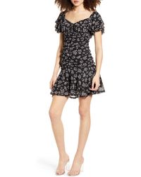 4si3nna floral burnout velvet maxi dress