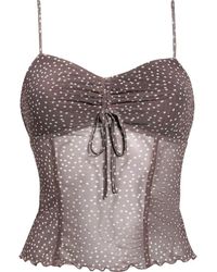 BP. - Mesh Camisole - Lyst