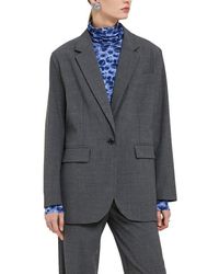 Ottod'Ame - Jacket With One Button - Lyst