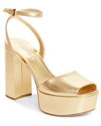 Prada - Ankle Strap Platform Sandal - Lyst
