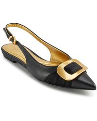 Donna Karan - Perilynn Pointed Toe Slingback Flat - Lyst
