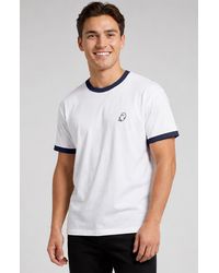 Alix - Ghost Jersey Ringer Tee - Lyst