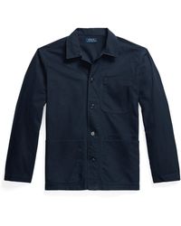 Polo Ralph Lauren - Solid Cotton Shirt Jacket - Lyst