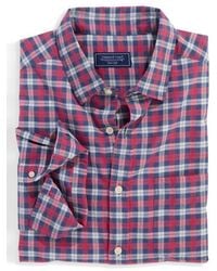 Vineyard Vines - Overlook Regular Fit Plaid Cotton Madras Button-Up Shirt - Lyst