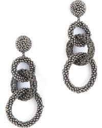 Deepa Gurnani - Sienna Embellished Drop Earrings - Lyst